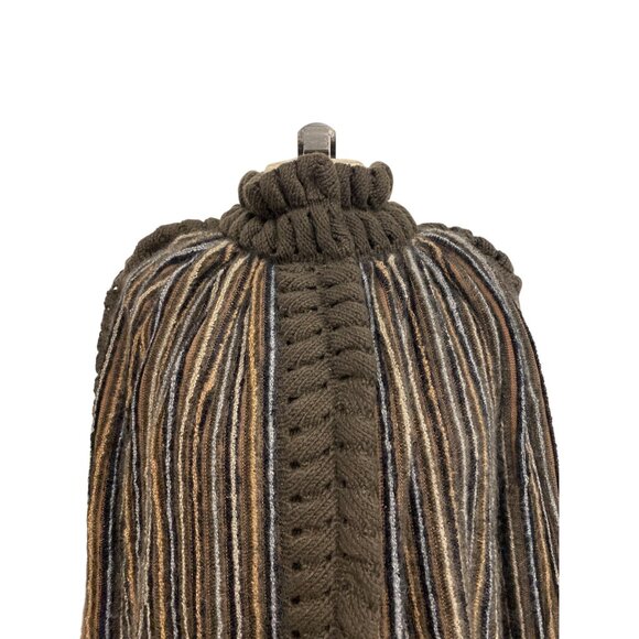 Missoni Made In Italy Striped Knit Wool Cardigan Coat Size 40 - Picture 9 of 16